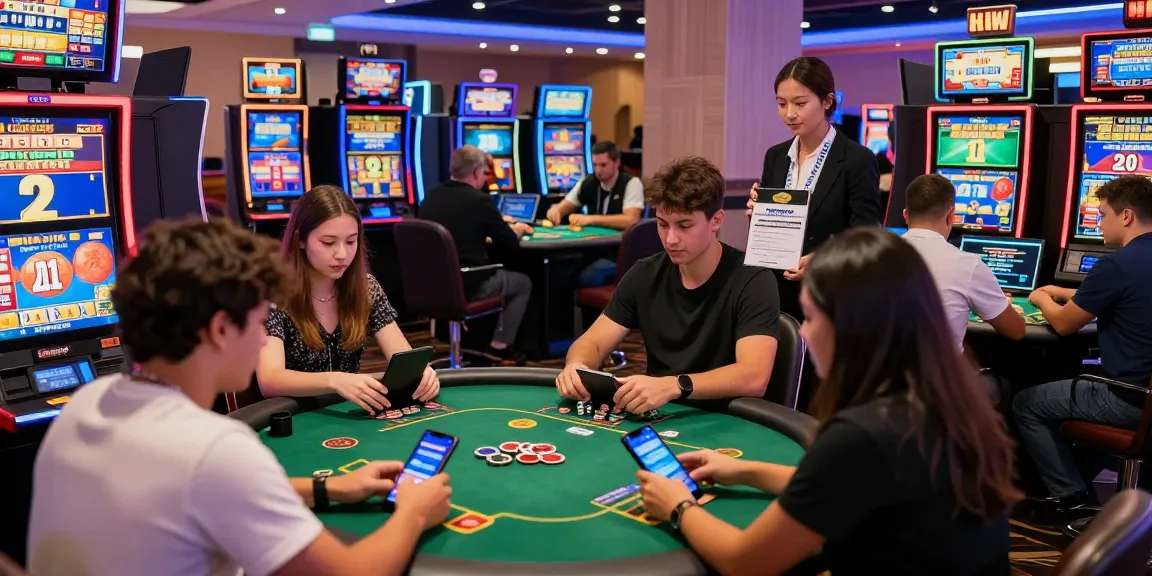 Explore the excitement of non-UK casinos at https://tootingpharmacypractice.co.uk/ with vibrant gaming scenes and engaging players.