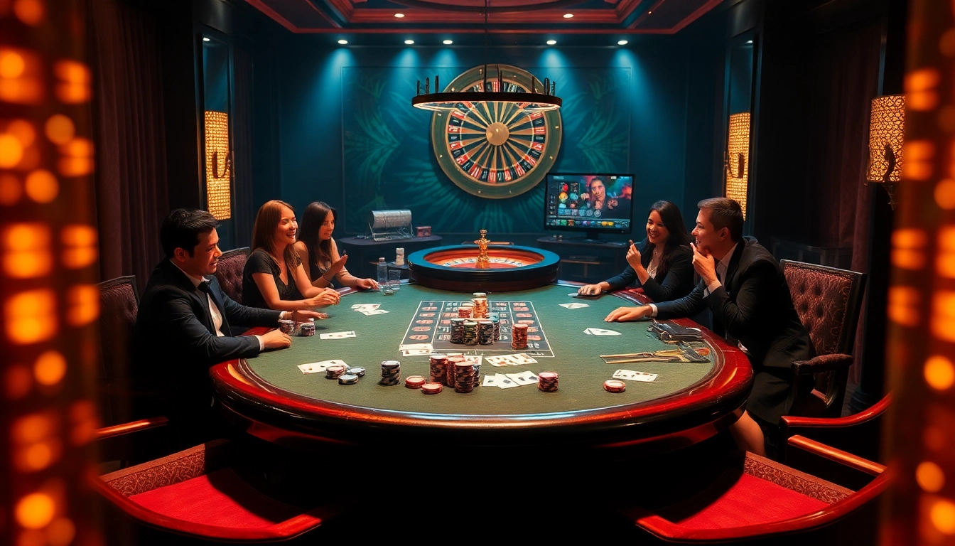 XOSO66 provides an exhilarating poker scene with vibrant chips and cards, showcasing online gambling excitement.