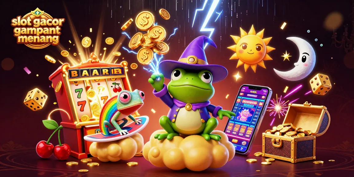 Experience thrilling gameplay with slot gacor gampang menang amidst a magical storm of golden coins and exciting casino elements.
