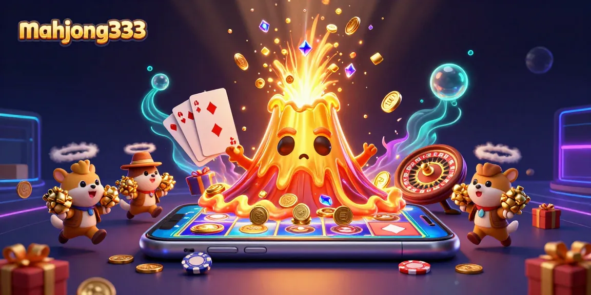 Engage with mahjong333’s exciting treasure-filled slots as golden coins erupt with vibrant action.