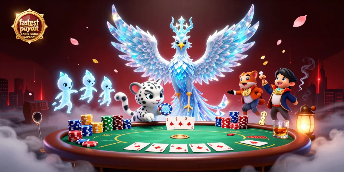 Experience the fastest payout online casino Canada with vibrant, dynamic gaming elements in a dazzling scene.