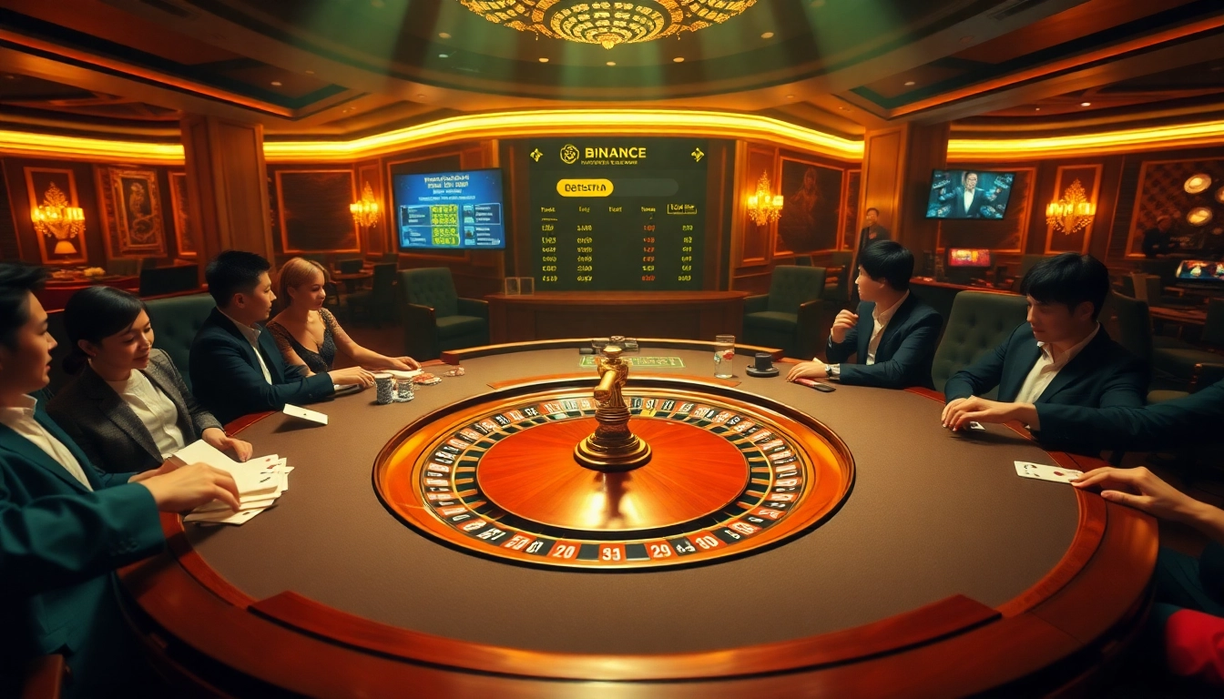 Join the excitement at a luxurious casino exploring 바이낸스 회원가입 and cryptocurrency betting.