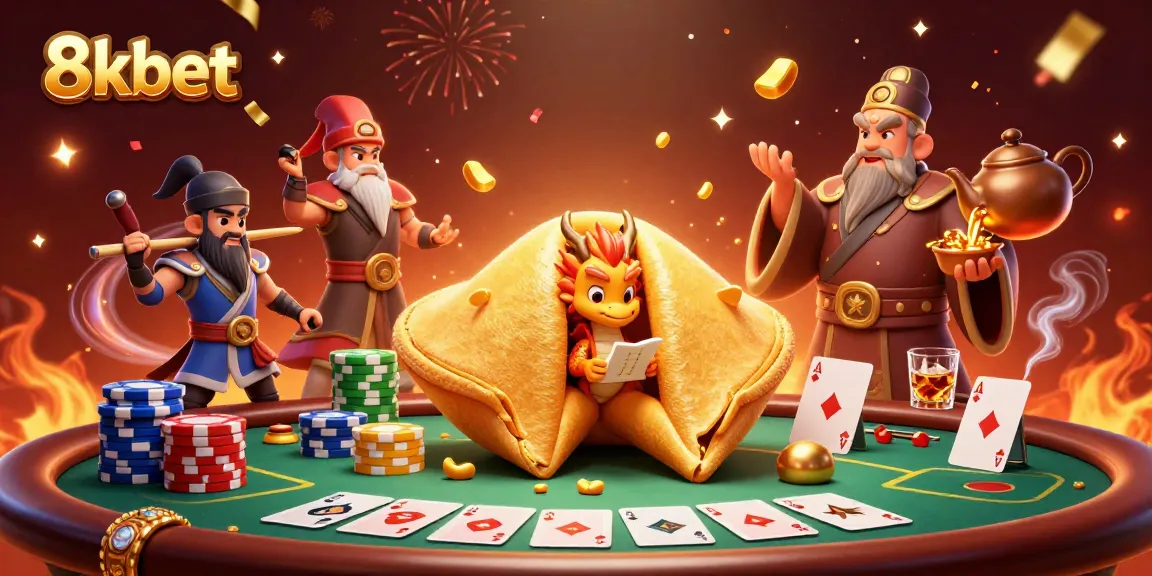 Engage in thrilling experiences with 8xbet's vibrant online casino atmosphere featuring a rich scene of fortune.