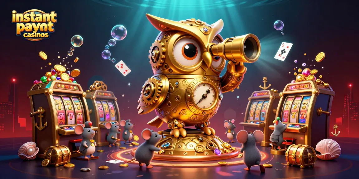 Engage with instant payout casinos featuring animated characters and vibrant casino elements.