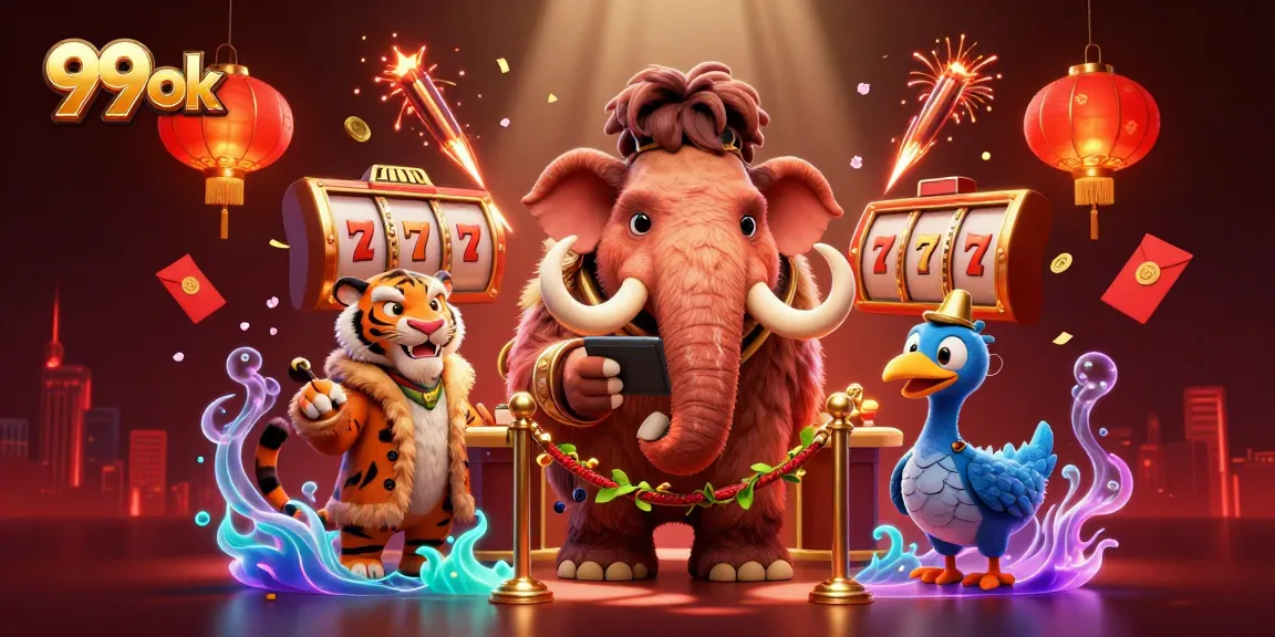 Experience exciting gameplay features of 99ok with vibrant casino characters and elements.