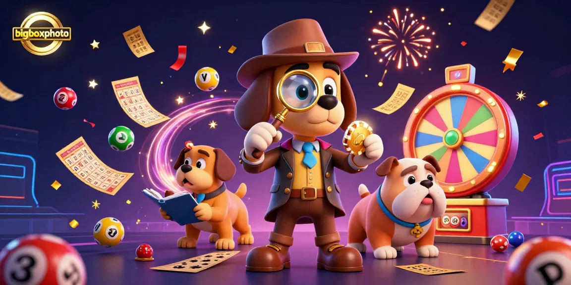 bigboxphoto showcases a clever detective discovering golden treasures amidst a lively gambling environment.
