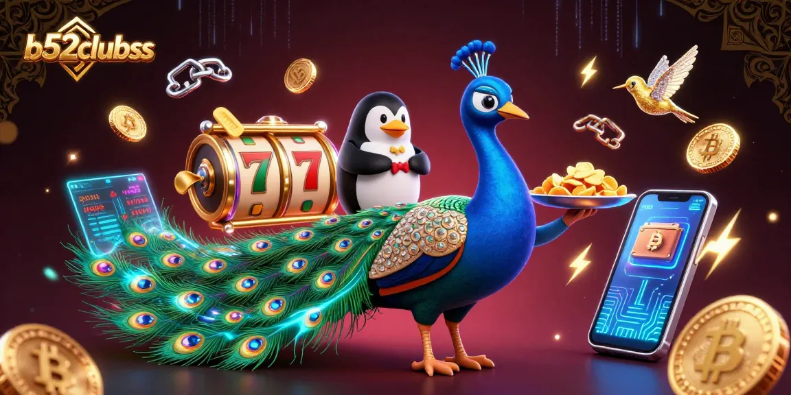 Spin to win at b52clubss, showcasing vibrant 3D gambling elements and luxury casino atmosphere.