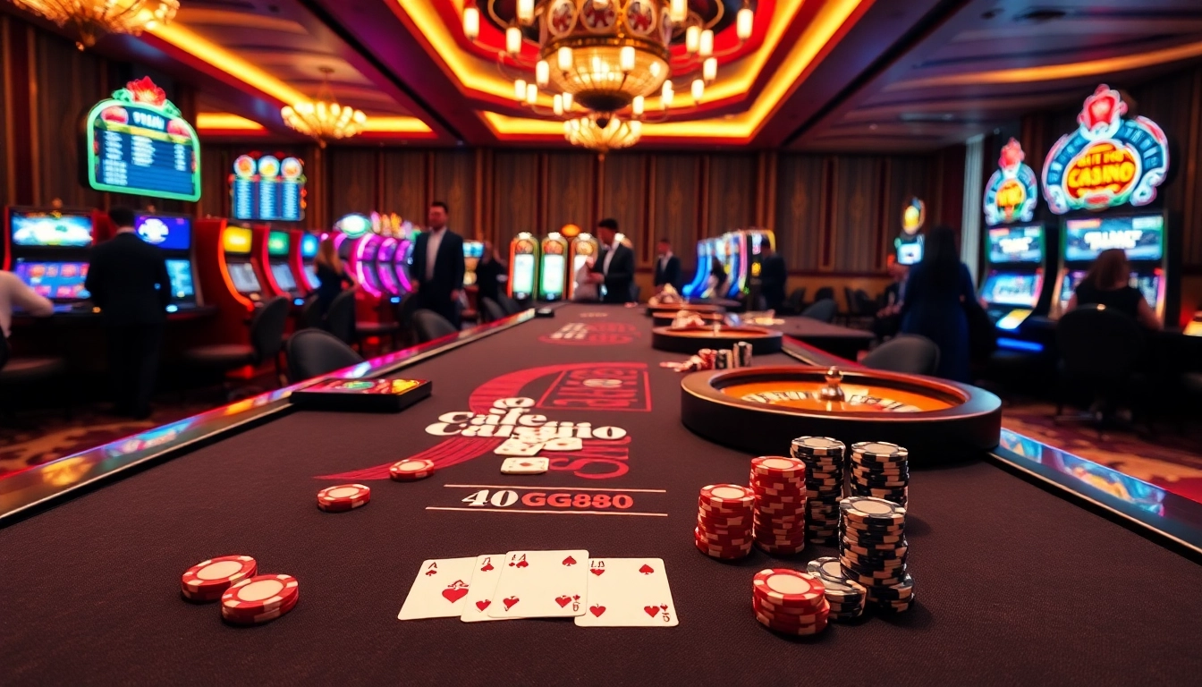 Experience the excitement at GG88 with vibrant casino gaming and dynamic betting.