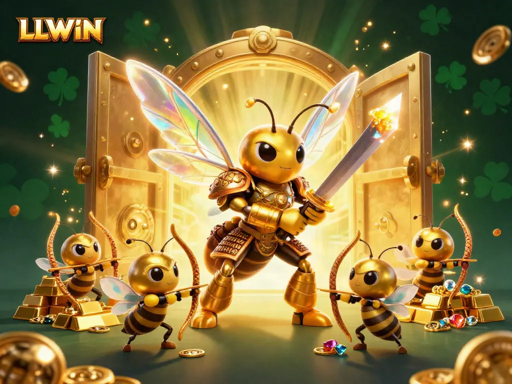 Experience the thrill of gaming at LLWIN with majestic samurai hornets and treasures of fortune.