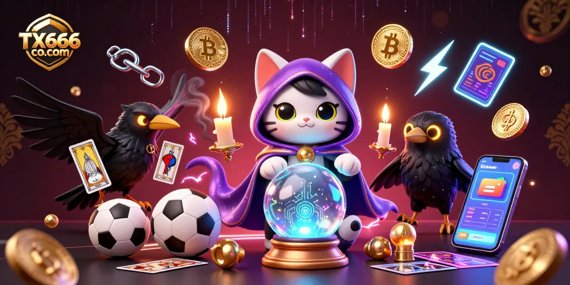 Engage with the electrifying world of TX666 co com through vibrant gambling elements in a mystical 3D scene.