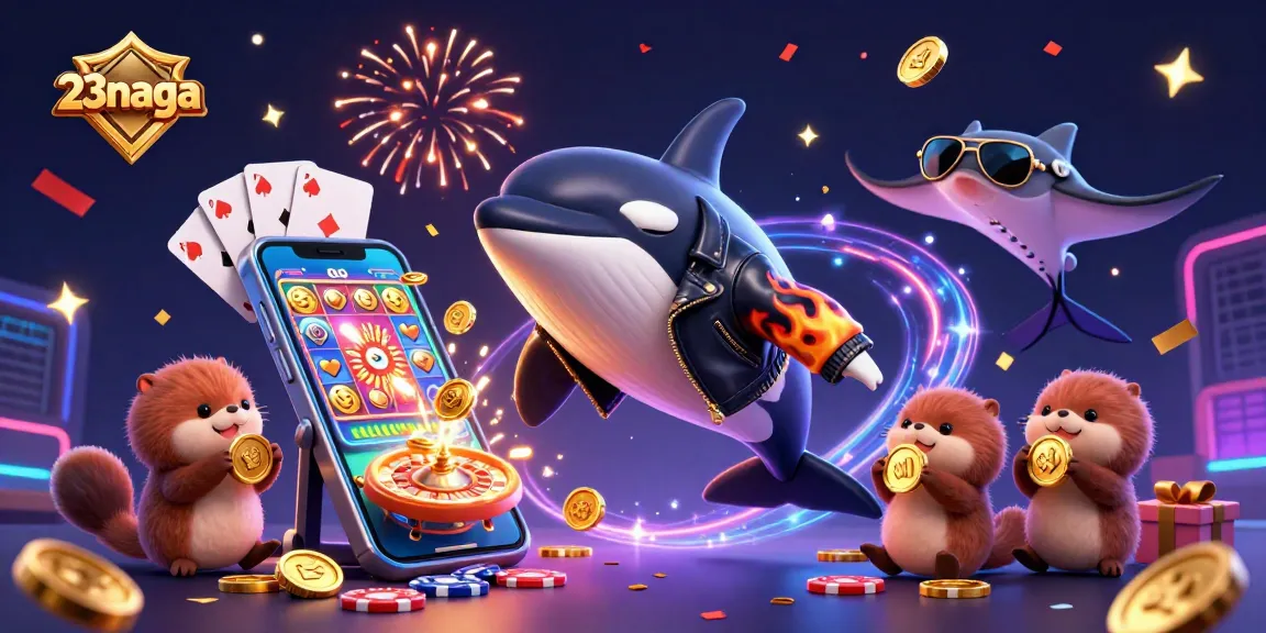 23naga menangkap keceriaan bermain slot dengan ikan orca, terbang bersama lumba-lumba dan beruang laut.