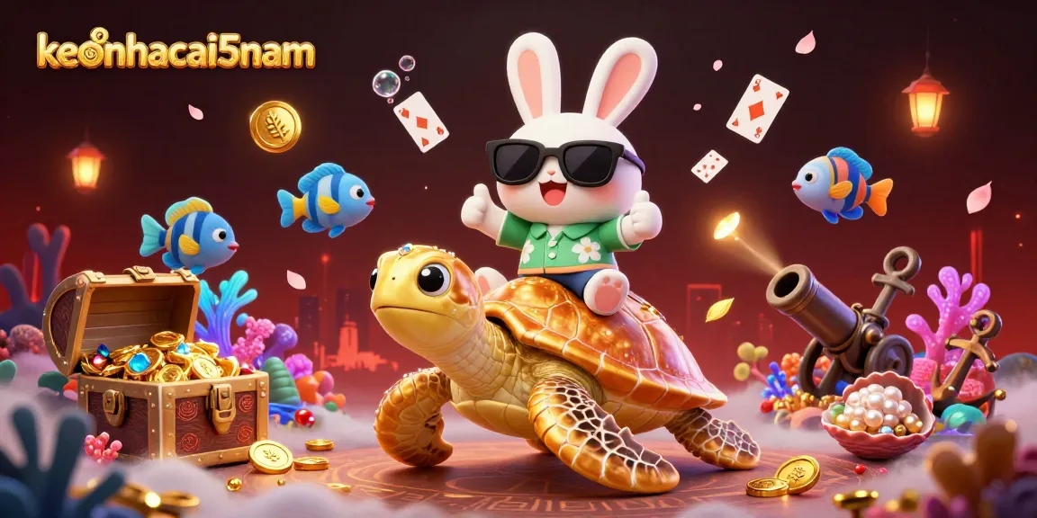 Experience exciting wins at keonhacai5nam with our dynamic gambling scene illustration.