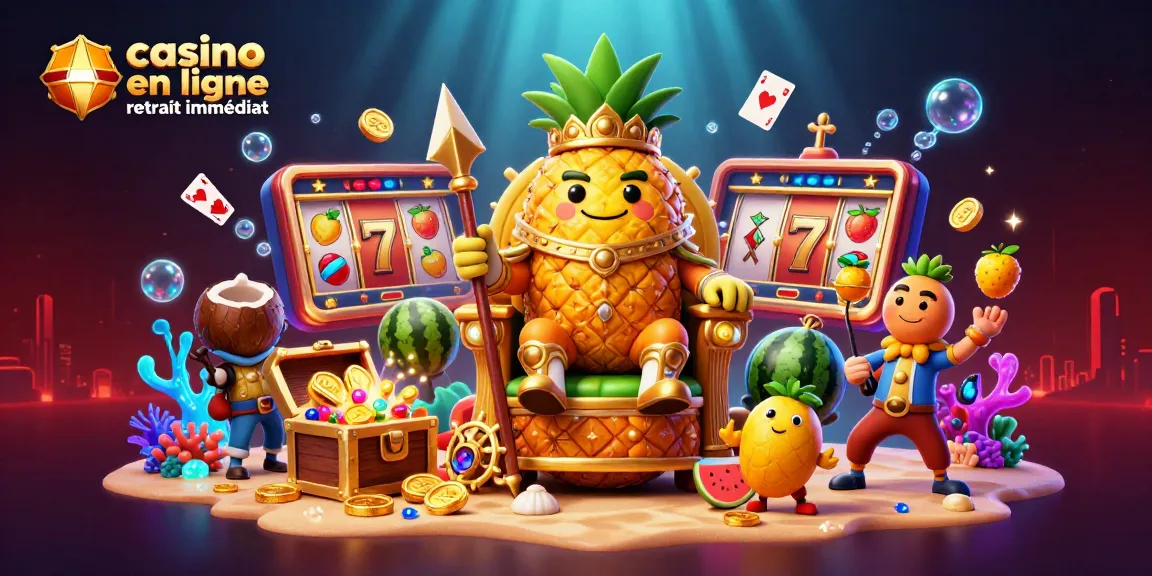 Jouez et découvrez l'expérience unique du casino en ligne retrait immédiat avec des machines à sous et des gains instantanés.