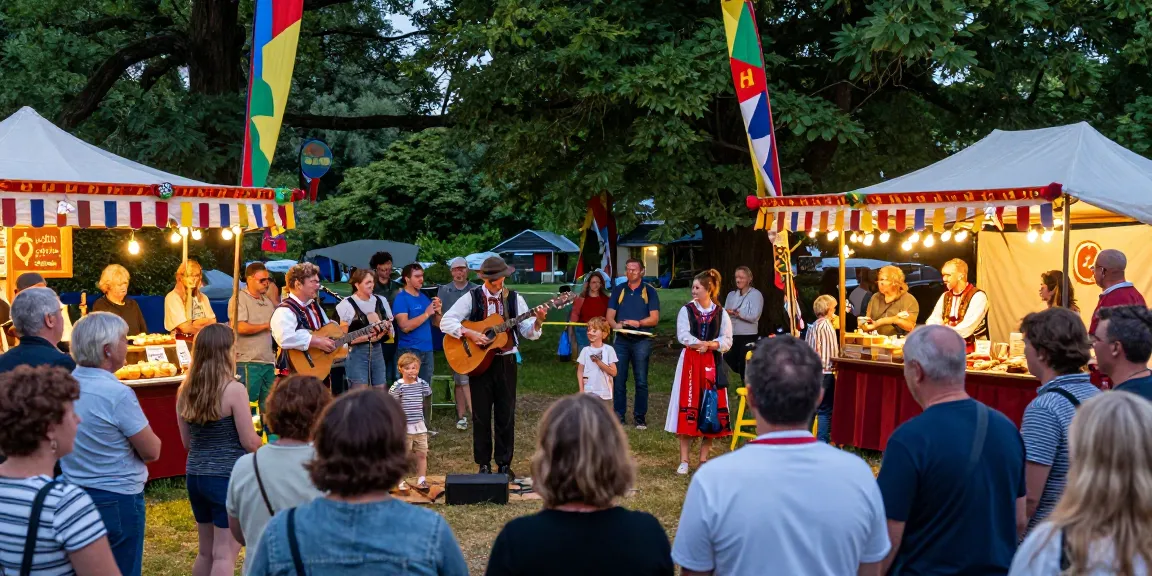 Experience vibrant culture with m98 ฝากถอนออโต้ มือถือ at a Breton festival celebrating music, food, and community.