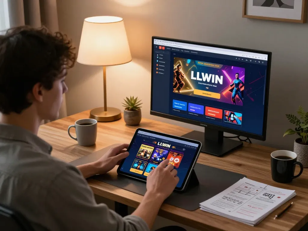 Engaging in LLWIN Download for immersive online casino gaming at home