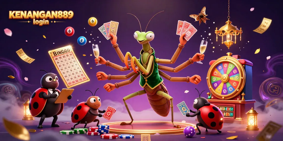 Experience seamless gaming with KENANGAN889 login, featuring vibrant lottery elements and dynamic action.