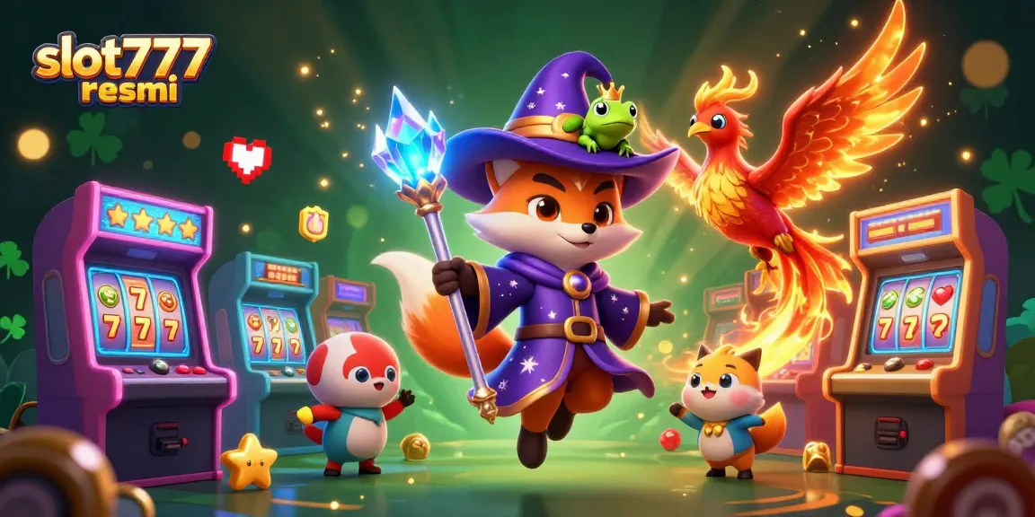 Spin slot777 resmi reels for a chance to win big in this mystical casino!