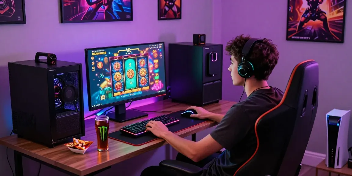 Pemain tahun4d dalam suasana bermain slot online yang seru dan menarik.