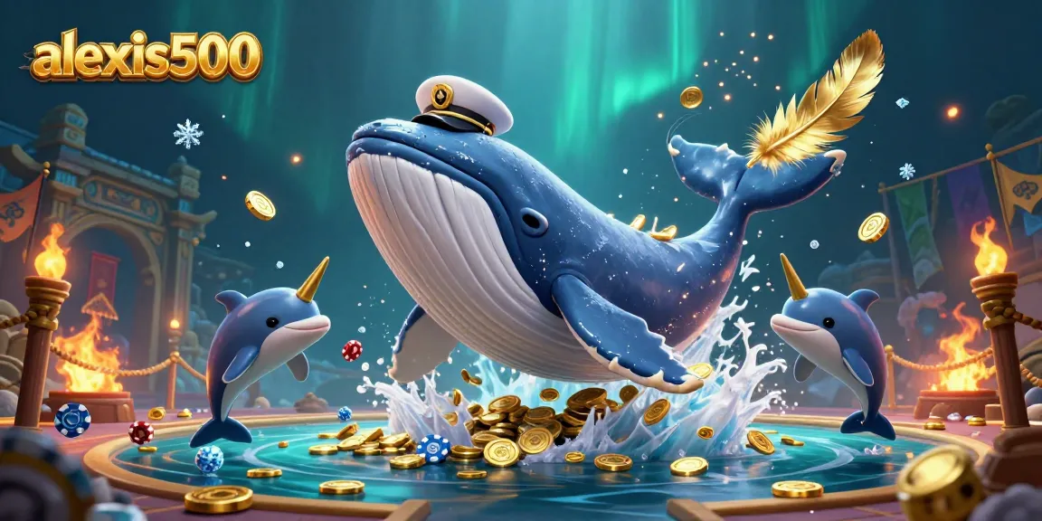 Engage with alexis500 at the vibrant underwater casino filled with playful characters and stunning visuals.