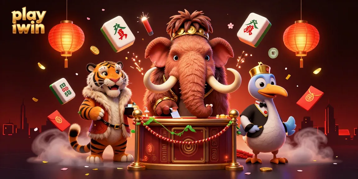 Experience exciting games as you play iwin with cartoon characters in a lively casino atmosphere.
