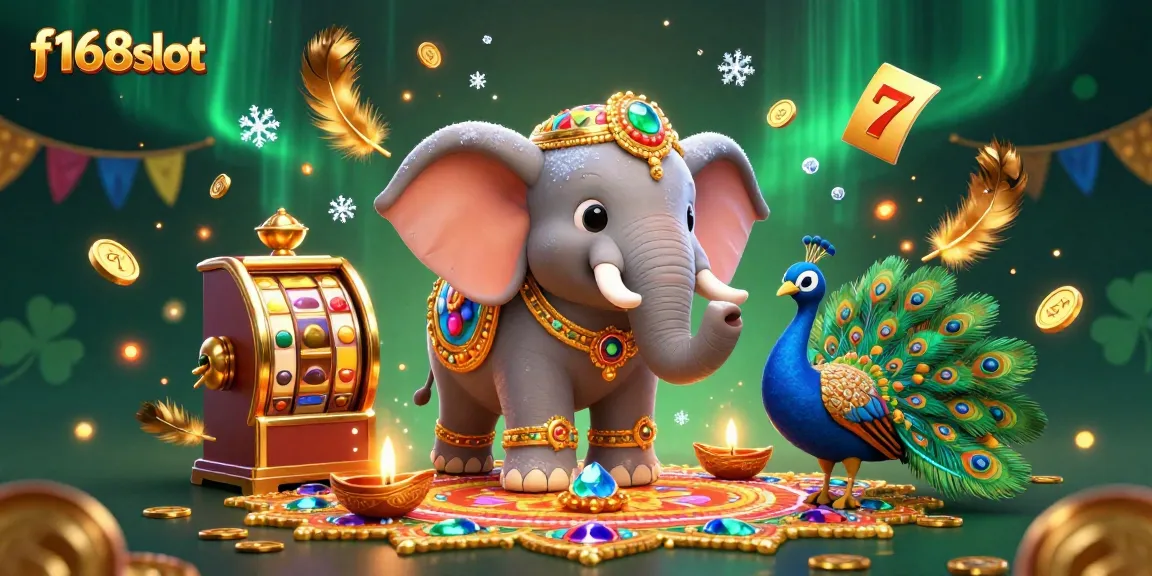 Experience winning excitement with f168slot's vibrant slot-themed 3D illustration showcasing captivating characters and bright prizes.