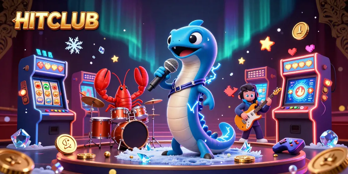 Experience the thrill of HITCLUB with an electric eel DJ and dynamic gaming elements!