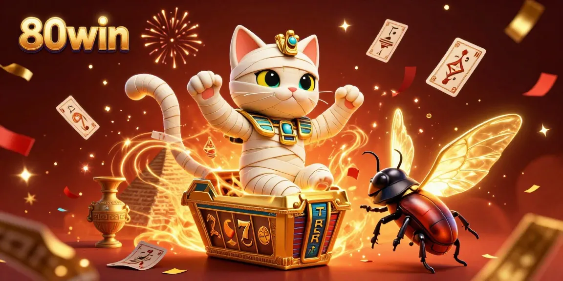 Experience high-energy gaming at 80win with interactive slots and vibrant casino elements.