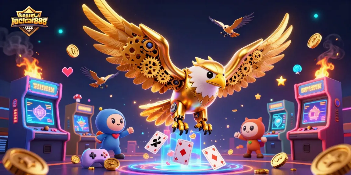 Experience thrilling gameplay with keonhacaibet888 as colorful 3D casino elements take flight.