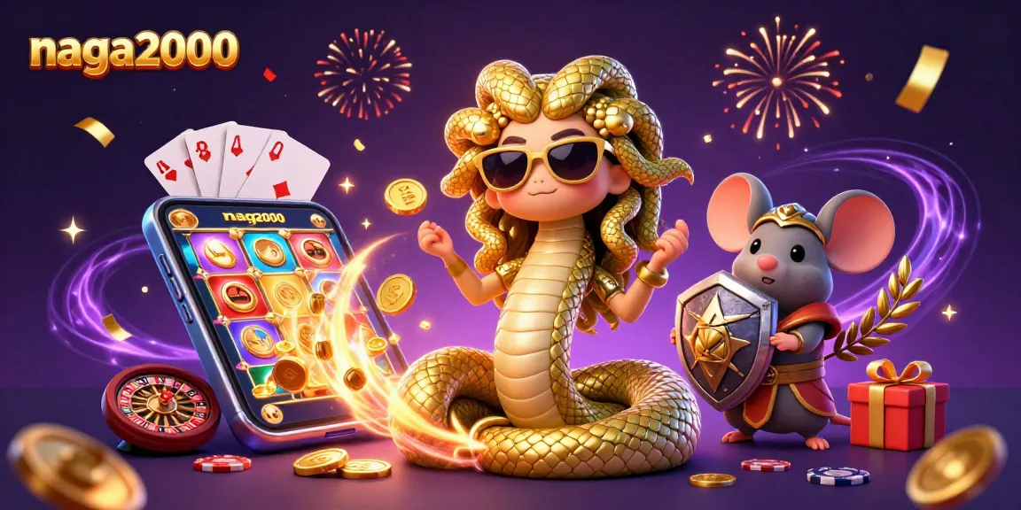 Naga2000 memberikan pengalaman slot online yang mendebarkan dengan tampilan Medusa dan mouse pejuang yang ramah.