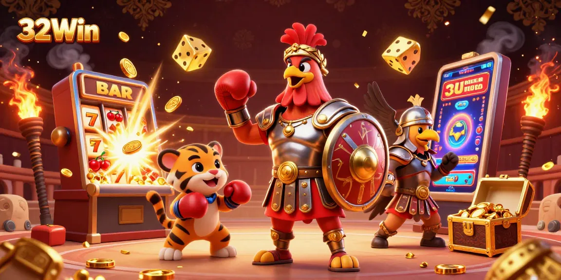 Engage with the 32Win online casino experience through thrilling slot jackpots and sports betting action.