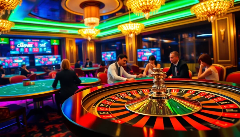 Experience the thrill of gambling at https://kkwin.co.com/ with exciting casino scenes and vibrant games.