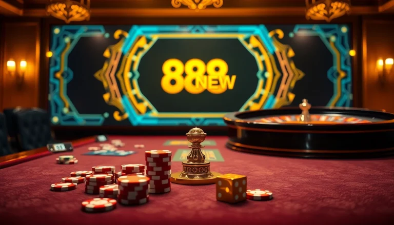 Experience thrilling gameplay at 888NEW casino tables with luxurious features.