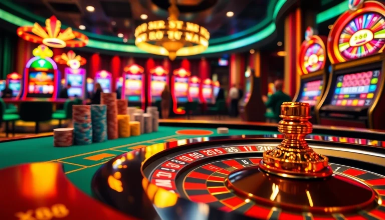 Experience thrilling gambling action at xx88 with vibrant roulette and poker games.