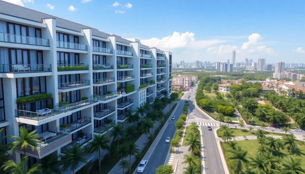 View of Tampines St 95 EC luxury condos featuring modern design and green spaces