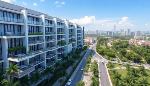 View of Tampines St 95 EC luxury condos featuring modern design and green spaces