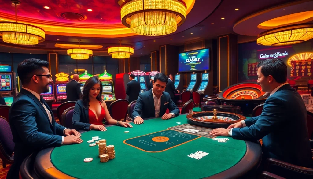 Experience the thrill of winning at casino games with 789f, featuring vibrant tables and classic games.
