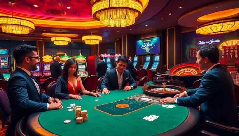 Experience the thrill of winning at casino games with 789f, featuring vibrant tables and classic games.