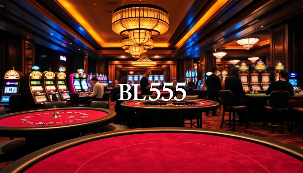 Experience thrilling gameplay at BL555 with vibrant casino games and engaging players.