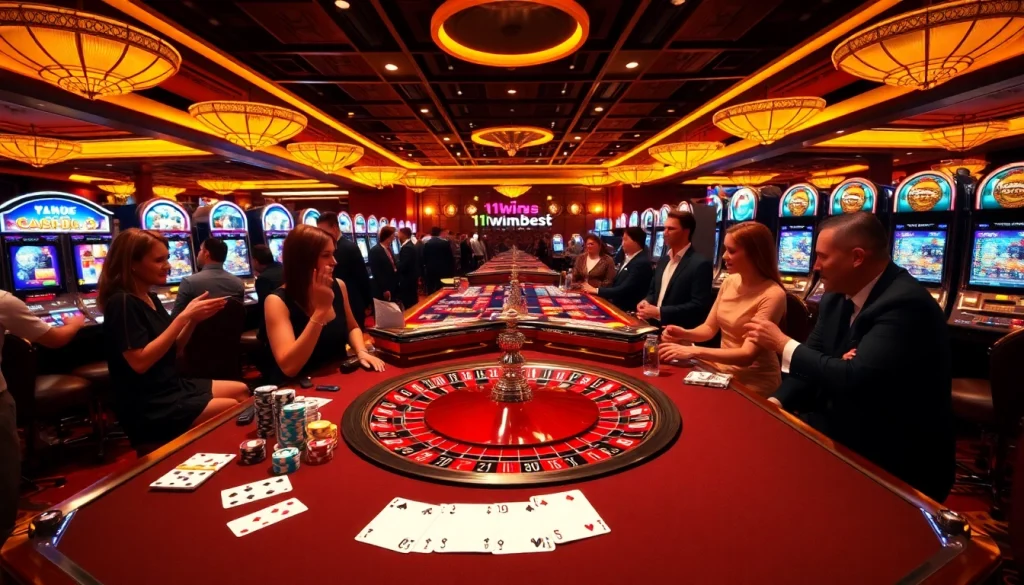 Exciting roulette gameplay experience at 11win.best with vibrant casino atmosphere.