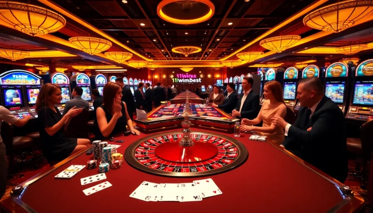 Exciting roulette gameplay experience at 11win.best with vibrant casino atmosphere.