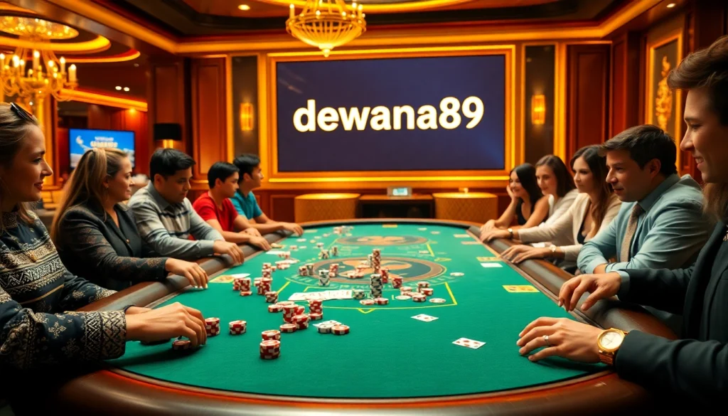 Rasakan sensasi menang dengan login dewanaga89 di pemandangan kasino yang elegan ini.