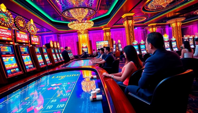Experience engaging gameplay with LC88's exciting online slot machines and poker tables.