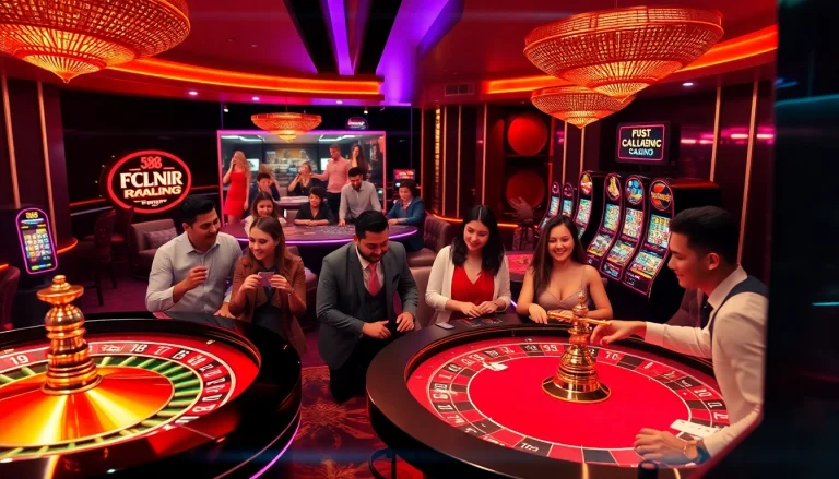 Experience thrilling online gambling with luxury visuals at lucky88com.me, featuring roulette and slot machines.