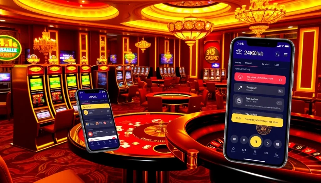 The 24kclub app enhances your gaming experience with features for tracking rewards and casino activities.