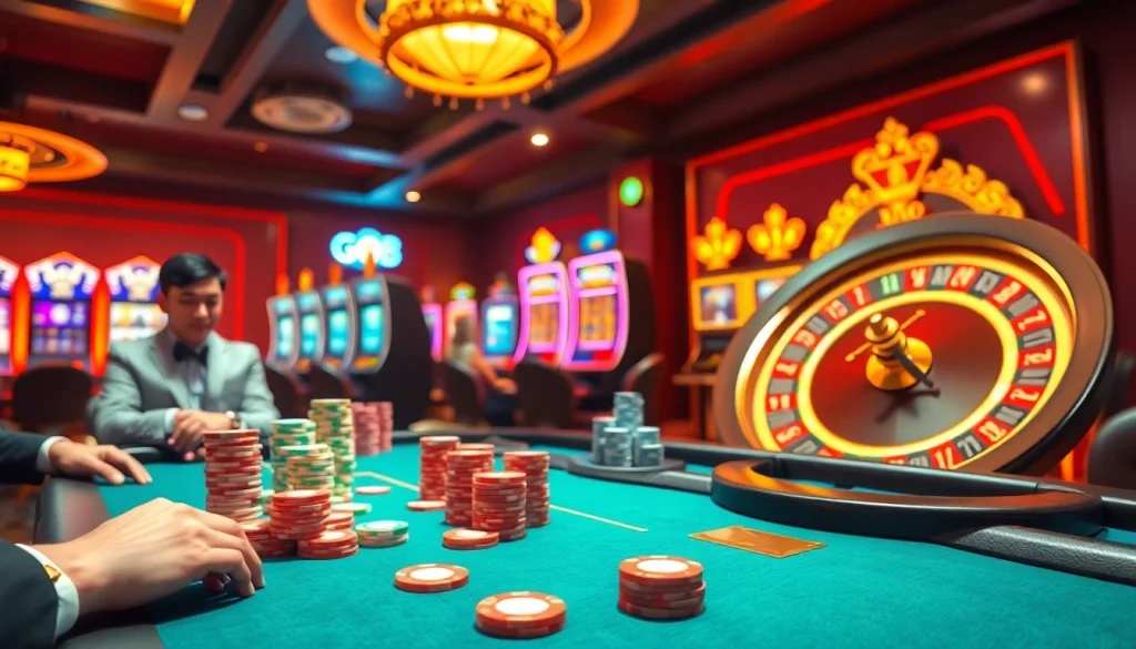 Experience thrilling gameplay at https://go8.cash/ with vibrant casino visuals and poker action.