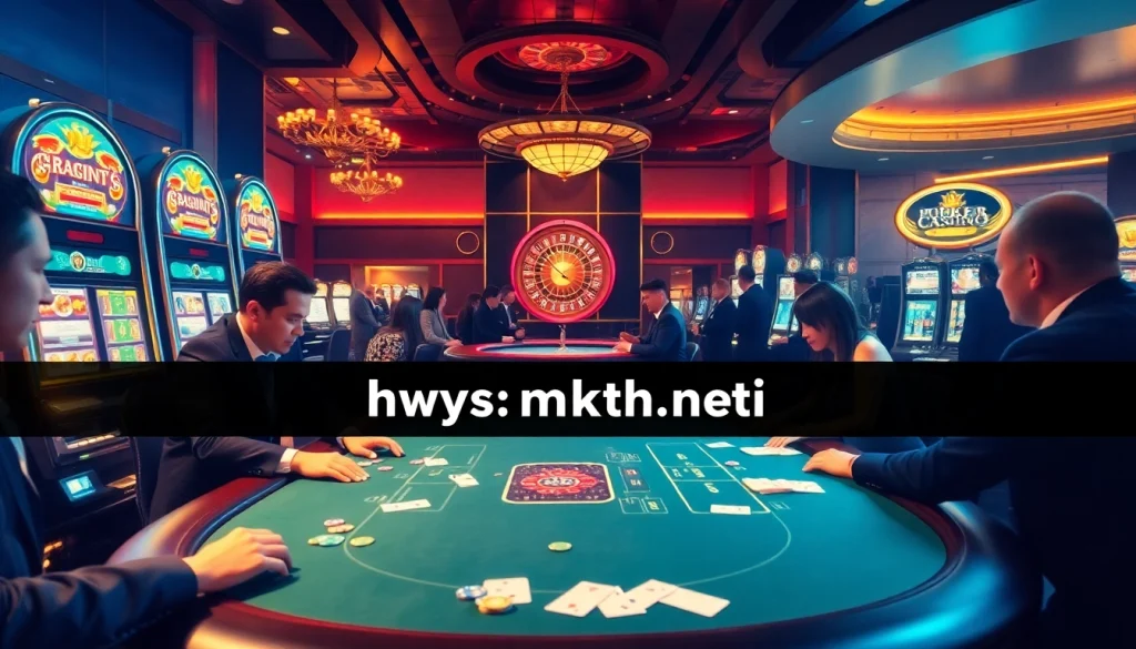 Exciting casino gameplay at https://mk8th.net/ with poker chips and a vibrant roulette wheel.