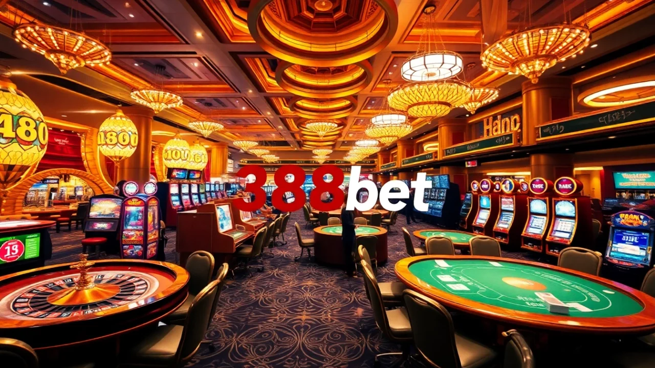 Experience the thrill of winning at 388bet with vibrant casino tables and engaging players.