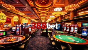 Experience the thrill of winning at 388bet with vibrant casino tables and engaging players.
