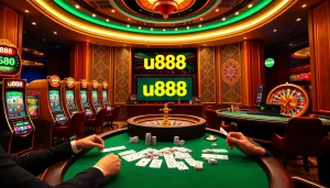 Experience thrilling u888 gambling action with vibrant slots and exciting poker tables.