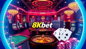 Experience the thrilling world of 8kbet with vibrant casino games and upscale gambling.